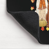 Fall Autumn Pumpkin Labrador Retriever Thanksgivin Muismat (Hoek)