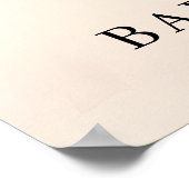 Fall Baby Shower – A Little Pumpkin Is on the way Poster (Hoek)