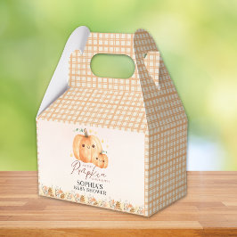 Fall Baby Shower Favor - "A Little Pumpkin  Bedankdoosjes