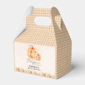 Fall Baby Shower Favor - "A Little Pumpkin Bedankdoosjes (Voorkant Zijde)