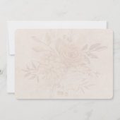 Fall Beauty Wedding Invitations  Kaart (Achterkant)