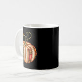 Fall Book Pumpkin Fall Librarians Bookworm Teacher Koffiemok (Voorkant links)