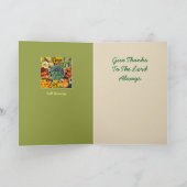 FALL BOUNTY - GREETING CARD KAART (Binnen)