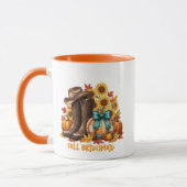 Fall Bridesmaid Coffee Cup Gift  Mok (Links)