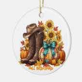 Fall Bridesmaid Ornament (Links)