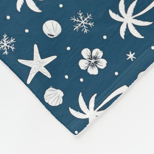 Fall Coastal Charm Fleece Deken (Hoek)