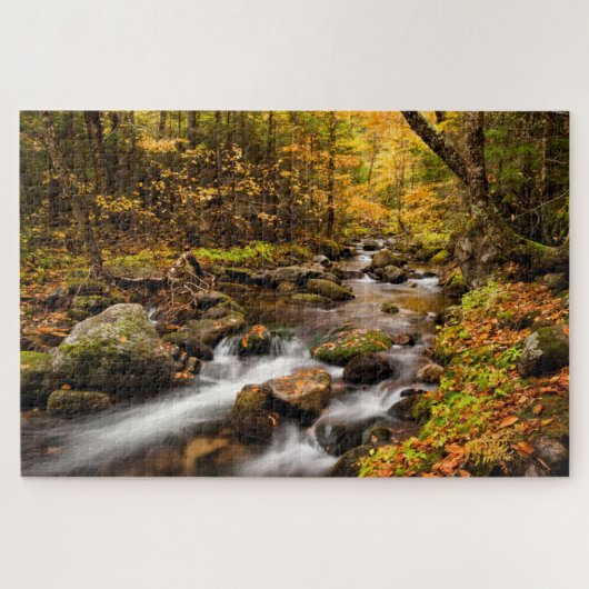 Fall Color Jefferson Brook | White Mountains Legpuzzel (Horizontaal)
