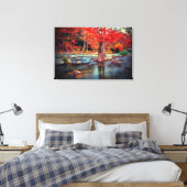 Fall Colors Canvas Afdruk (Insitu (Slaapkamer))