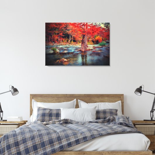 Fall Colors Canvas Afdruk (Insitu (Slaapkamer))