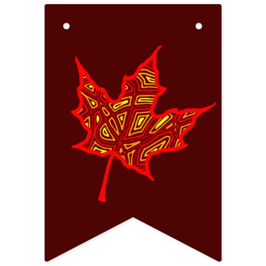 Fall Colors Vlaggetjes (Eerste vlag)