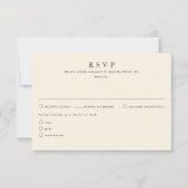 Fall Colors Wedding RSVP Kaarten Kaartje (Voorkant)