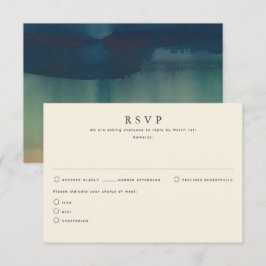 Fall Colors Wedding RSVP Kaarten Kaartje