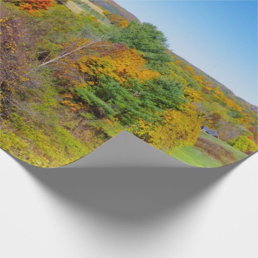 Fall Colors wrapping paper Cadeaupapier (Hoek)