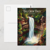 Fall Creek Falls Tennessee Briefkaart (Voorkant / Achterkant)