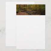Fall Creek in Laurel Hill State Park Pennsylvania Briefpapier (Voorkant / Achterkant)