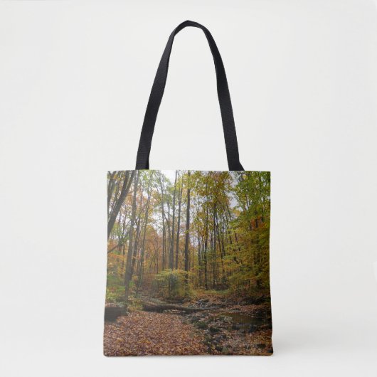 Fall Creek in Laurel Hill State Park Pennsylvania Tote Bag (Voorkant)