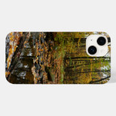 Fall Creek met reflectie in Laurel Hill Park Case-Mate iPhone Case (Achterkant (horizontaal))