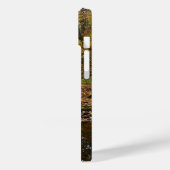 Fall Creek met reflectie in Laurel Hill Park Case-Mate iPhone Case (Achterkant / Links)