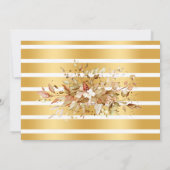 Fall Eucalyptus Bubbles & Brews Rehearsal Dinner Kaart (Achterkant)