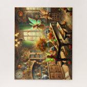 Fall Fairies Kitchen Gathering 520 Puzzle Legpuzzel (Verticaal)