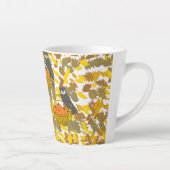 Fall Farmhouse Decor Latte Mug - Tasse Latte Latte Mok (Rechts)