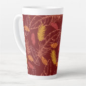 Fall Feathers Latte Mug Latte Mok (Linkerhoek)