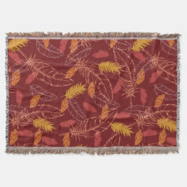 Fall Feathers Throw Deken