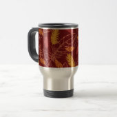 Fall Feathers Travel Mug Reisbeker (Voorkant links)