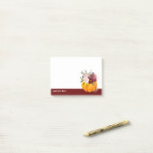 fall, floral, pumpkin notes (Op bureau)