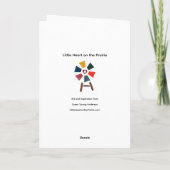 Fall Foliage at Good Earth State Park Kaart (Achterkant)