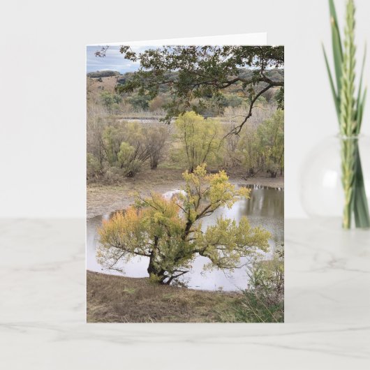 Fall Foliage at Good Earth State Park Kaart (Voorkant)