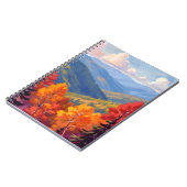 Fall Foliage | Watercolor Mountain Landscape Notitieboek (Linkerzijde)