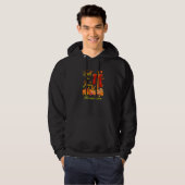 Fall For Jesus He Never Leaves Faith Cross Christi Hoodie (Voorkant volledig)