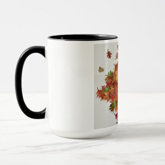 Fall Fox coffee mug Mok (Links)