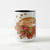 Fall Fox coffee mug Mok (Midden)