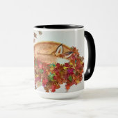 Fall Fox coffee mug Mok (Voorkant rechts)