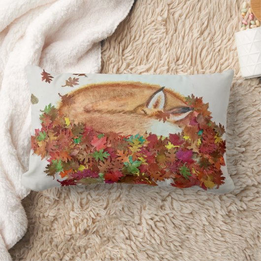 Fall Fox pillow Kussen (Deken)