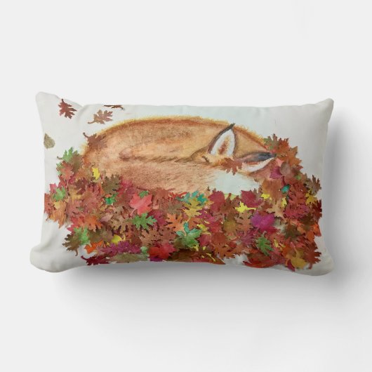 Fall Fox pillow Kussen (Voorkant)