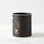 Fall Foxes with customizable text Mok (Midden)