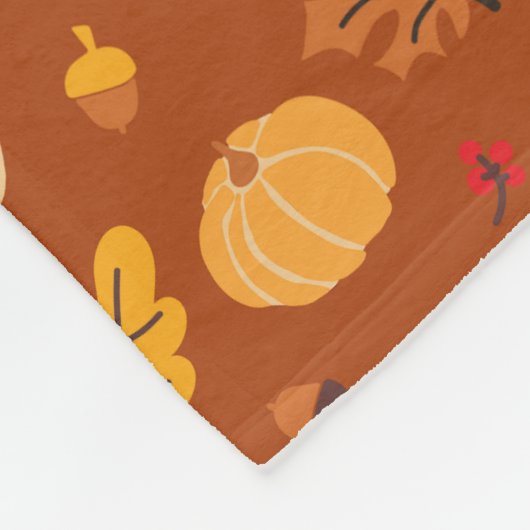 Fall Friends Fleece Deken (Hoek)