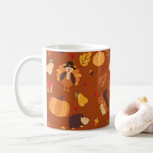 Fall Friends Koffiemok (Met donut)