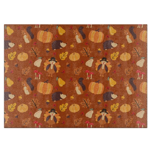 Fall Friends Snijplank (Voorkant)