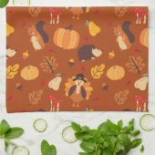 Fall Friends Theedoek (Gevouwen)