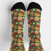 Fall Fun Apple Picking Patterned Sokken (Top)