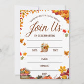 Fall Gathering Celebration Design Kaart (Voorkant)