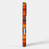 Fall Geometric Orange Plaid Iphone 16 case (Achterkant / Rechts)