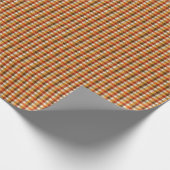 Fall Gingham Plaid for Seasonal Packaging Cadeaupapier (Hoek)
