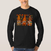 Fall Gnome  Autumn Leaves Thanksgiving Gnome Match T-shirt (Voorkant)