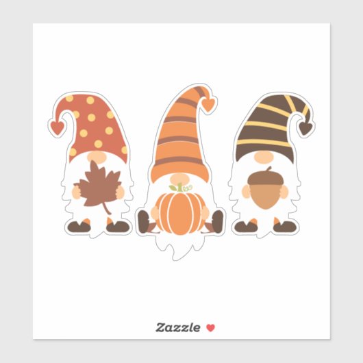 Fall Gnomes Sticker (Vel)