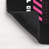 Fall Guys Neon Grid Springende Boon Gamer Vibes  Muismat (Hoek)